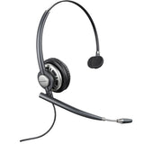 Poly EncorePro HW710 Wired Over-the-head Headset Black | 8R708AA#ABB