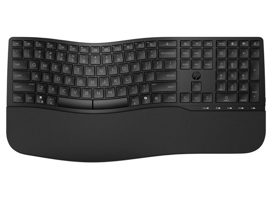HP 680 Comfort Dual-Mode Wireless Keyboard – Bluetooth & RF, Full Size | 8T6L8AA#AB8 Keyboard & Mouse HP
