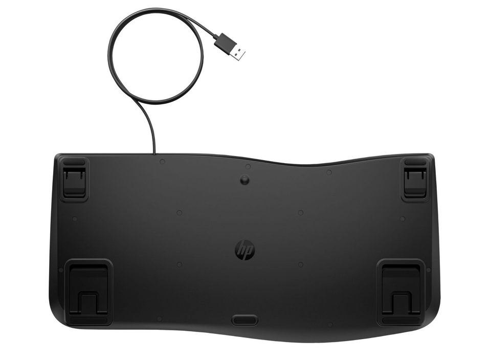 HP 480 Comfort Wired Keyboard – Full-Size USB Keyboard with Programmable Keys | 8T6M1AA#ABZ Keyboard & Mouse HP
