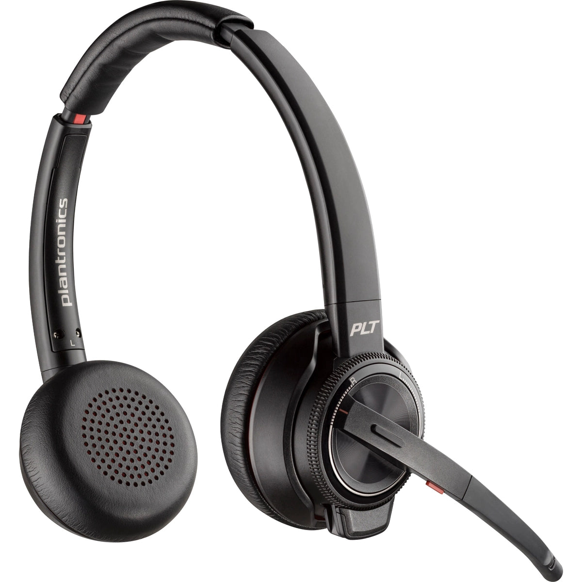 Poly Savi 8220 Stereo DECT 1880-1900 MHz Top + Charging Cradle | 8Y9C4AA#ABB Headset Poly