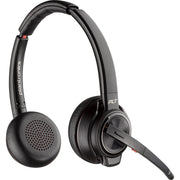 Poly Savi 8220 Stereo DECT 1880-1900 MHz Top + Charging Cradle | 8Y9C4AA#ABB Headset Poly