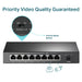 TP-Link TL-SF1008P 8-Port 10/100Mbps Desktop Switch with 4-Port PoE+