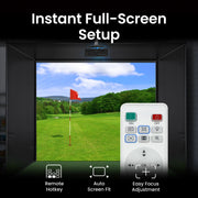 BenQ AH700ST 4000 Lumen Short Throw 1080P Laser Golf Simulator Projector | 9H.JST77.13E Projector BenQ
