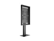 Multibrackets M Pro Series Enclosure 65" Kiosk High Brightness Black Signage Display Enclosures Multibrackets