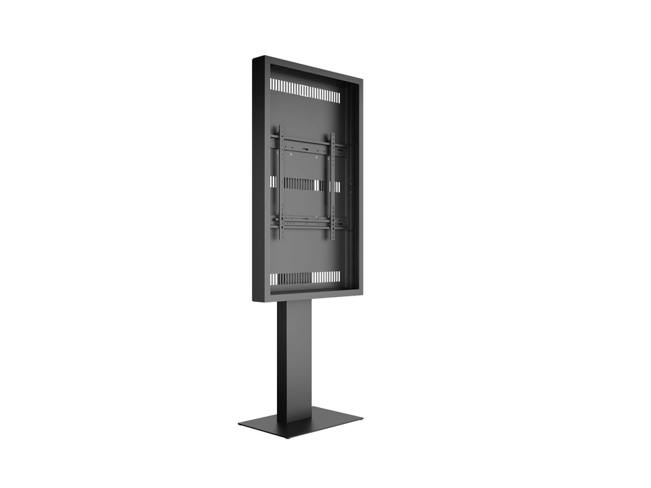 Multibrackets M Pro Series Enclosure 65" Kiosk High Brightness Black Signage Display Enclosures Multibrackets