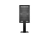 Multibrackets M Pro Series Enclosure 65" Kiosk High Brightness Black Signage Display Enclosures Multibrackets