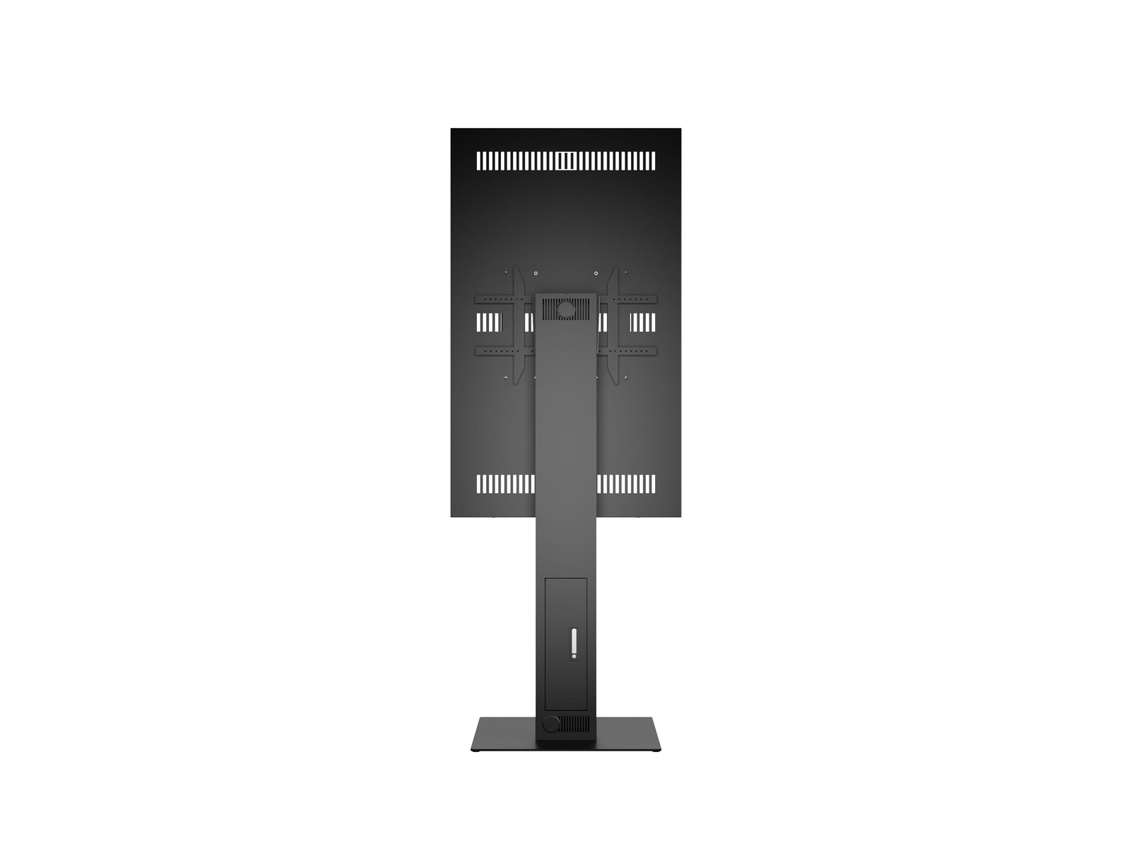 Multibrackets M Pro Series Enclosure 65" Kiosk High Brightness Black Signage Display Enclosures Multibrackets