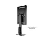 Multibrackets M Pro Series Enclosure 65" Kiosk High Brightness Black Signage Display Enclosures Multibrackets