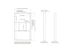 Multibrackets M Pro Series Enclosure 65" Kiosk High Brightness Black Signage Display Enclosures Multibrackets