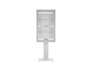 Multibrackets M Pro Series Enclosure 65" Enclosure Kiosk High Brightness White Signage Display Enclosures Multibrackets
