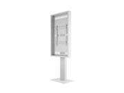 Multibrackets M Pro Series Enclosure 65" Enclosure Kiosk High Brightness White Signage Display Enclosures Multibrackets