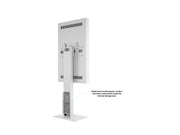 Multibrackets M Pro Series Enclosure 65" Enclosure Kiosk High Brightness White Signage Display Enclosures Multibrackets