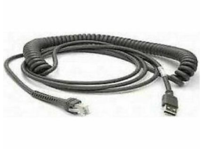 Datalogic 2 m USB Data Transfer Cable for Scanner - First End: USB Type A | 90A052100 Datalogic Barcode Reader Accessories Datalogic
