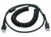 Datalogic 2.40 m USB Data Transfer Cable - Cable for Handheld Scanner - Black | 90A052285