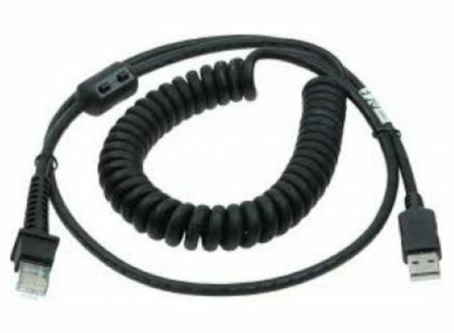 Datalogic 2.40 m USB Data Transfer Cable - Cable for Handheld Scanner - Black | 90A052285