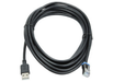 Datalogic 4.57 m USB Data Transfer Cable for Barcode Scanner - First End: USB Type A | 90A052292 Barcode Reader Accessories Datalogic