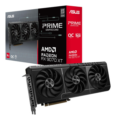 Asus Radeon RX 9070 XT Prime OC 16GB GDDR6 Graphics Card | 90YV0L71-M0NA00 Asus Graphics Card Asus