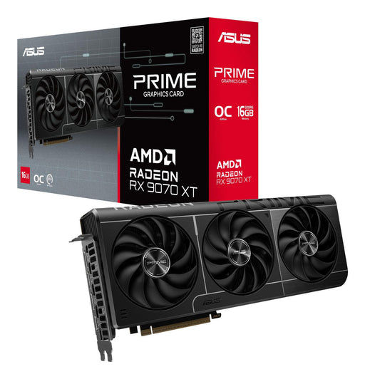 Asus Radeon RX 9070 XT Prime OC 16GB GDDR6 Graphics Card | 90YV0L71-M0NA00 Asus Graphics Card Asus