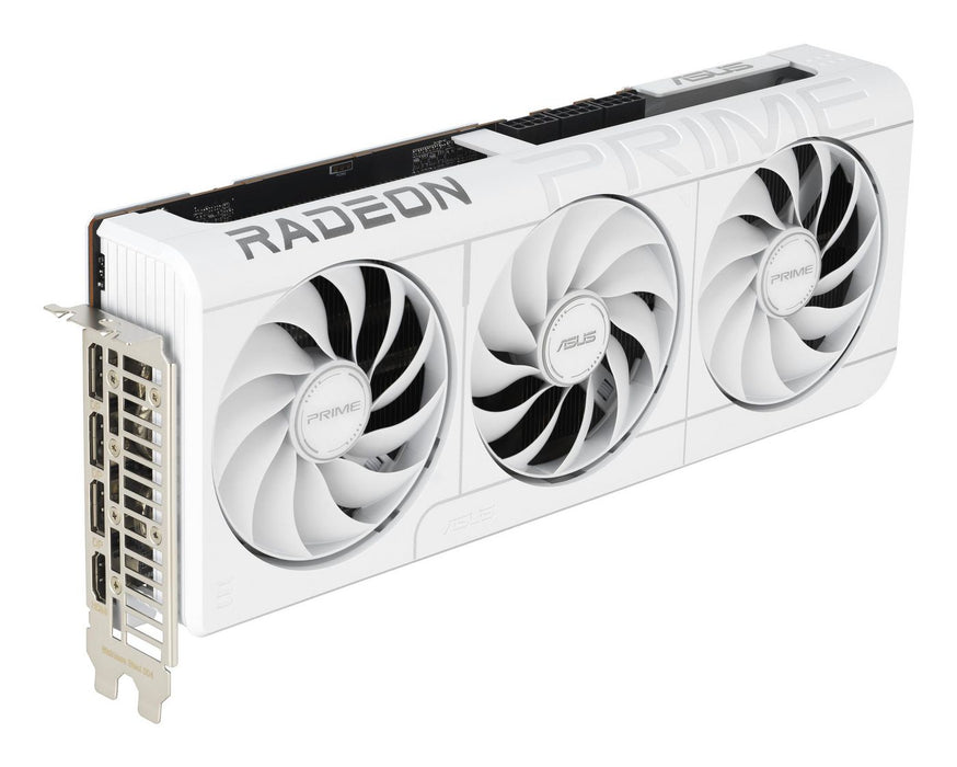 Asus Prime Radeon RX 9070 XT White Edition 16GB GDDR6 Graphics Card | 90YV0L75-M0NA00 Asus Graphics Card Asus