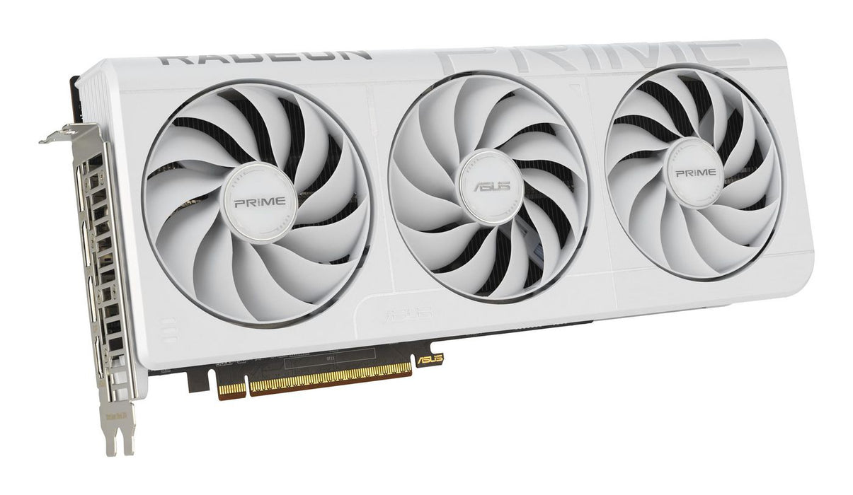Asus Prime Radeon RX 9070 XT White Edition 16GB GDDR6 Graphics Card | 90YV0L75-M0NA00 Asus Graphics Card Asus
