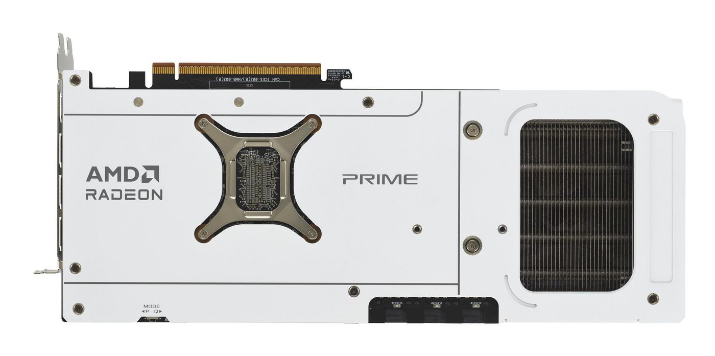 Asus Prime Radeon RX 9070 XT White Edition 16GB GDDR6 Graphics Card | 90YV0L75-M0NA00 Asus Graphics Card Asus