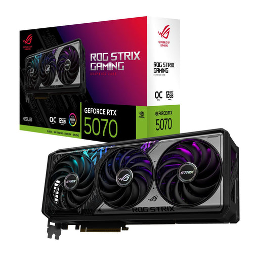 Asus GeForce RTX 5070 ROG Strix Gaming OC 12GB GDDR7 Graphics Card | 90YV0M80-M0NA00 Asus Graphics Card Asus