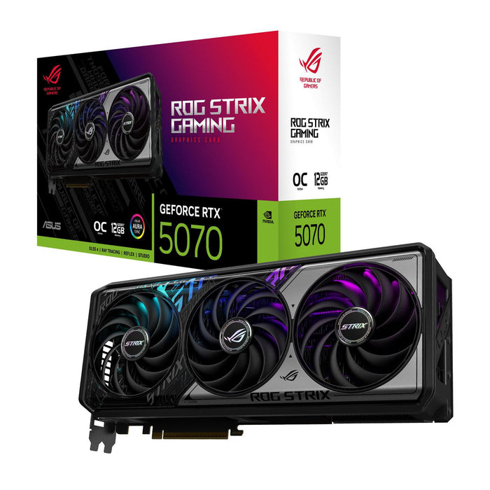 Asus GeForce RTX 5070 ROG Strix Gaming OC 12GB GDDR7 Graphics Card | 90YV0M80-M0NA00 Asus Graphics Card Asus