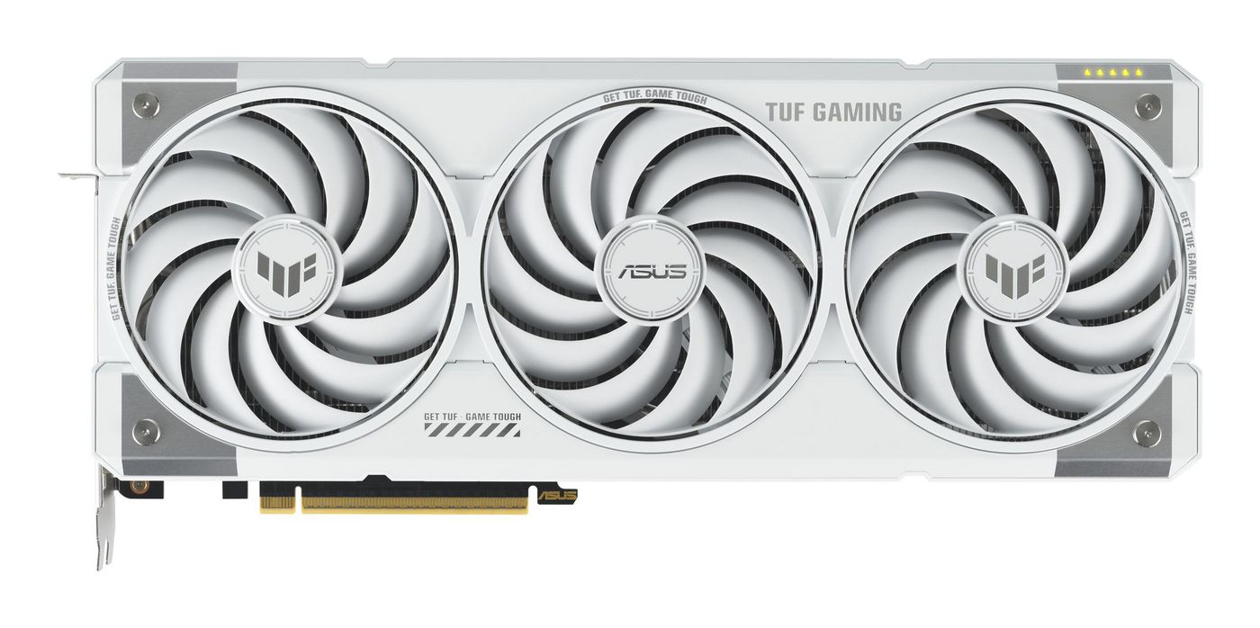 Asus GeForce RTX 5070 Ti TUF Gaming OC White 16GB GDDR7 Graphics Card