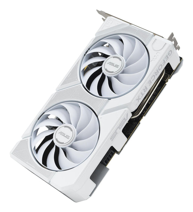 Asus GeForce RTX 5060 Ti Dual OC White 16GB GDDR7 Graphics Card | 90YV0MH6-M0NA00 Asus Graphics Card Asus