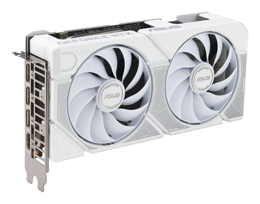 Asus GeForce RTX 5060 Ti Dual OC White 16GB GDDR7 Graphics Card | 90YV0MH6-M0NA00 Asus Graphics Card Asus