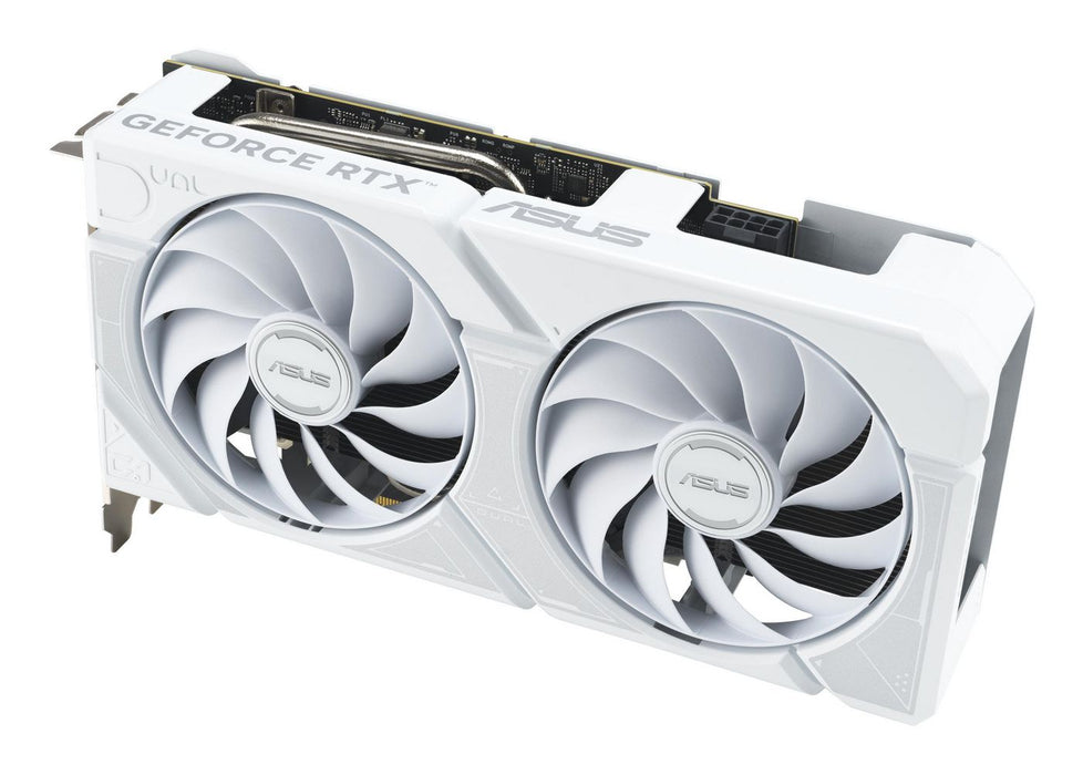 Asus GeForce RTX 5060 Ti Dual OC White 16GB GDDR7 Graphics Card | 90YV0MH6-M0NA00 Asus Graphics Card Asus