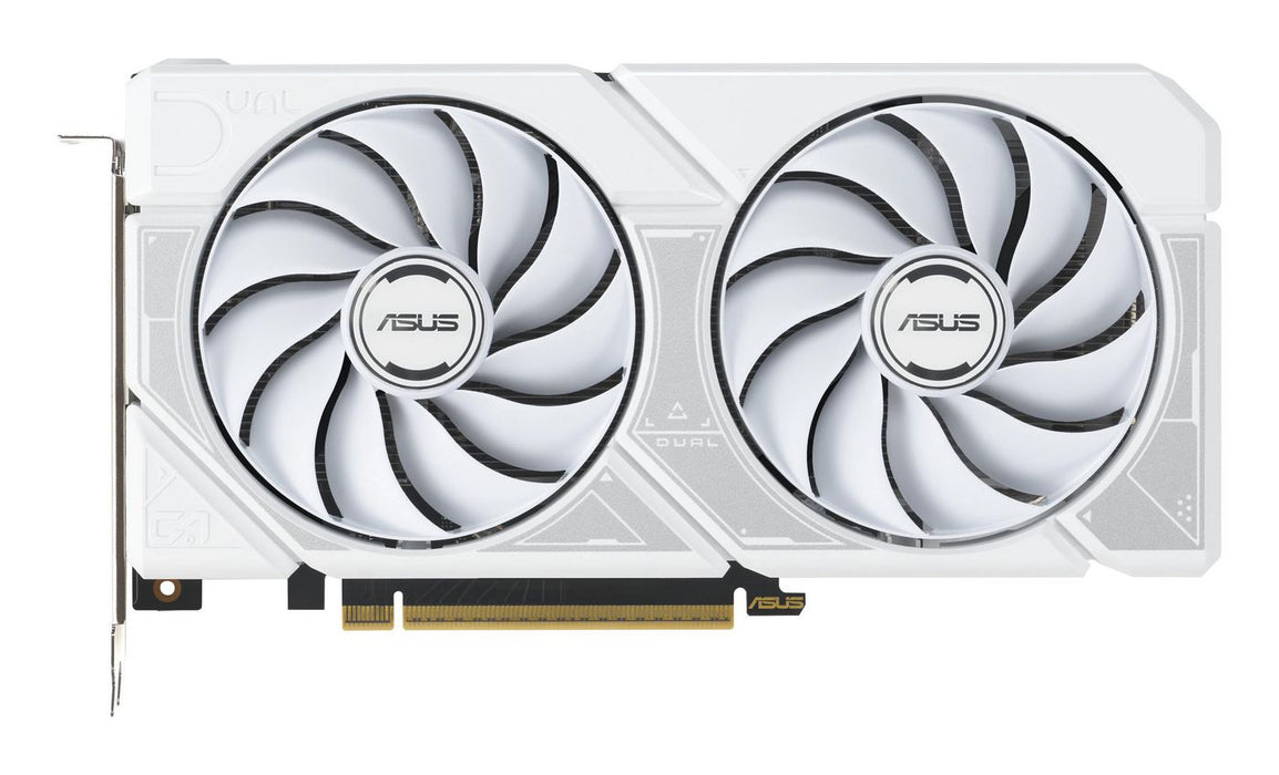 Asus GeForce RTX 5060 Ti Dual OC White 16GB GDDR7 Graphics Card | 90YV0MH6-M0NA00 Asus Graphics Card Asus