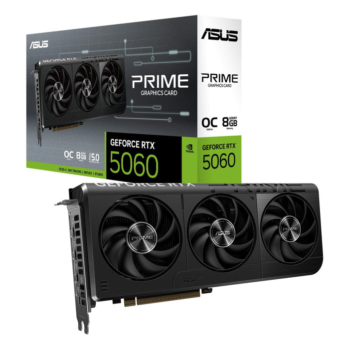 Asus GeForce RTX 5060 Prime OC 8GB GDDR7 Graphics Card | 90YV0N10-M0NA00
