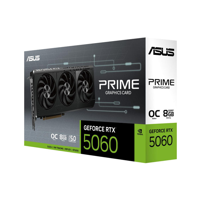 Asus GeForce RTX 5060 Prime OC 8GB GDDR7 Graphics Card | 90YV0N10-M0NA00