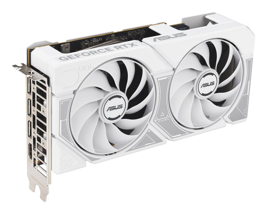 Asus GeForce RTX 5060 Dual OC White 8GB GDDR7 Graphics Card | 90YV0N15-M0NA00