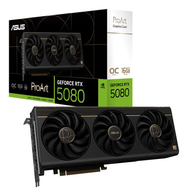 Asus GeForce RTX 5080 ProArt OC 16GB GDDR7 Graphics Card | 90YV0N30-M0NA00 NVIDIA Graphics Card Asus