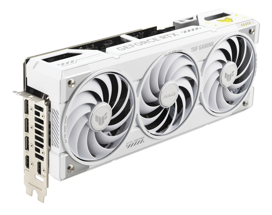 Asus GeForce RTX 5070 Ti TUF Gaming OC BTF White 16GB GDDR7 Graphics Card | 90YV0N60-M0NA00 Asus Graphics Card Asus