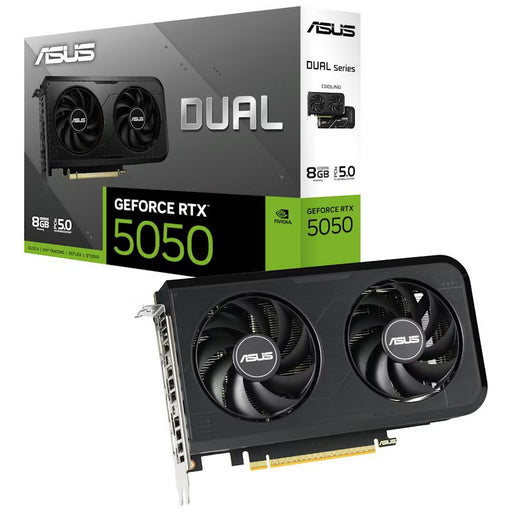 Asus GeForce RTX 5050 Dual OC 8GB GDDR6 Graphics Card | 90YV0N72-M0NA00 Asus Graphics Card Asus