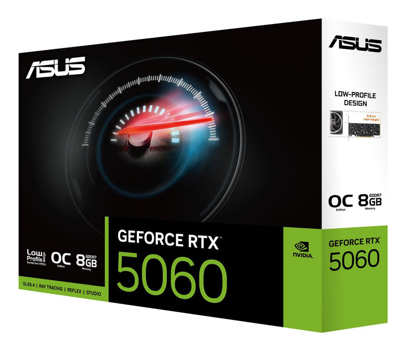 Asus GeForce RTX 5060 LP BRK OC 8GB GDDR7 Graphics Card | 90YV0N90-M0NA00 Asus Graphics Card Asus
