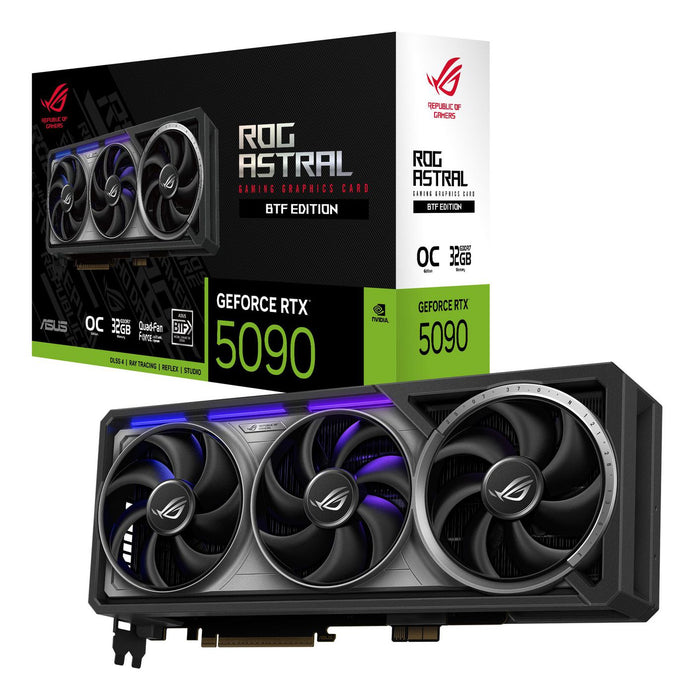 Asus GeForce RTX 5090 ROG Astral BTF OC 32GB GDDR7 Graphics Card | 90YV0NF0-M0NA00