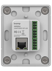 Biamp Impera Uniform 8U 8-Button E Ink Control Pad with Ethernet Remote Control BIAMP