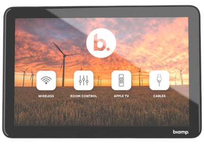 BIAMP Apprimo Touch 8i 8" Touch-Enabled Control Panel Black | 910.1898.900 Touchscreen Monitor BIAMP