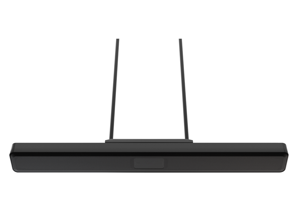 Biamp Parlé CBC 2500 CM Ceiling Mounted, All-In-One Conferencing Bar - Cable Mount Video Conferencing Bars BIAMP