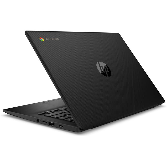 HP Chromebook 14 G7 Intel® Celeron® N5100 35.6 cm (14") Full HD 4 GB LPDDR4x-SDRAM 32 GB eMMC Wi-Fi 6 (802.11ax) ChromeOS Black