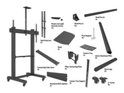 Multibrackets MBF1U M Floorstand Pro - (65"-100") Mobile Trolley Multibrackets