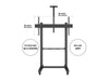 Multibrackets MBF1U M Floorstand Pro - (65"-100")