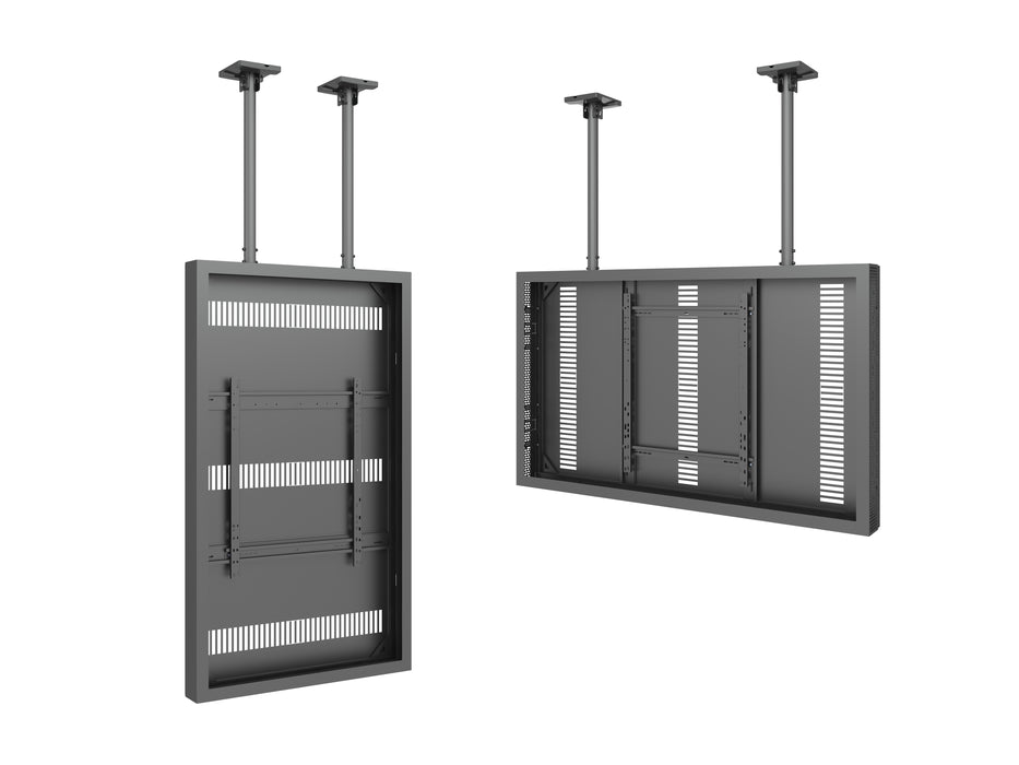 Multibrackets M Pro Series Enclosure 75" High Brightness Ceiling Large Black Signage Display Enclosures Multibrackets