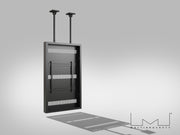 Multibrackets M Pro Series Enclosure 75" High Brightness Ceiling Large Black Signage Display Enclosures Multibrackets
