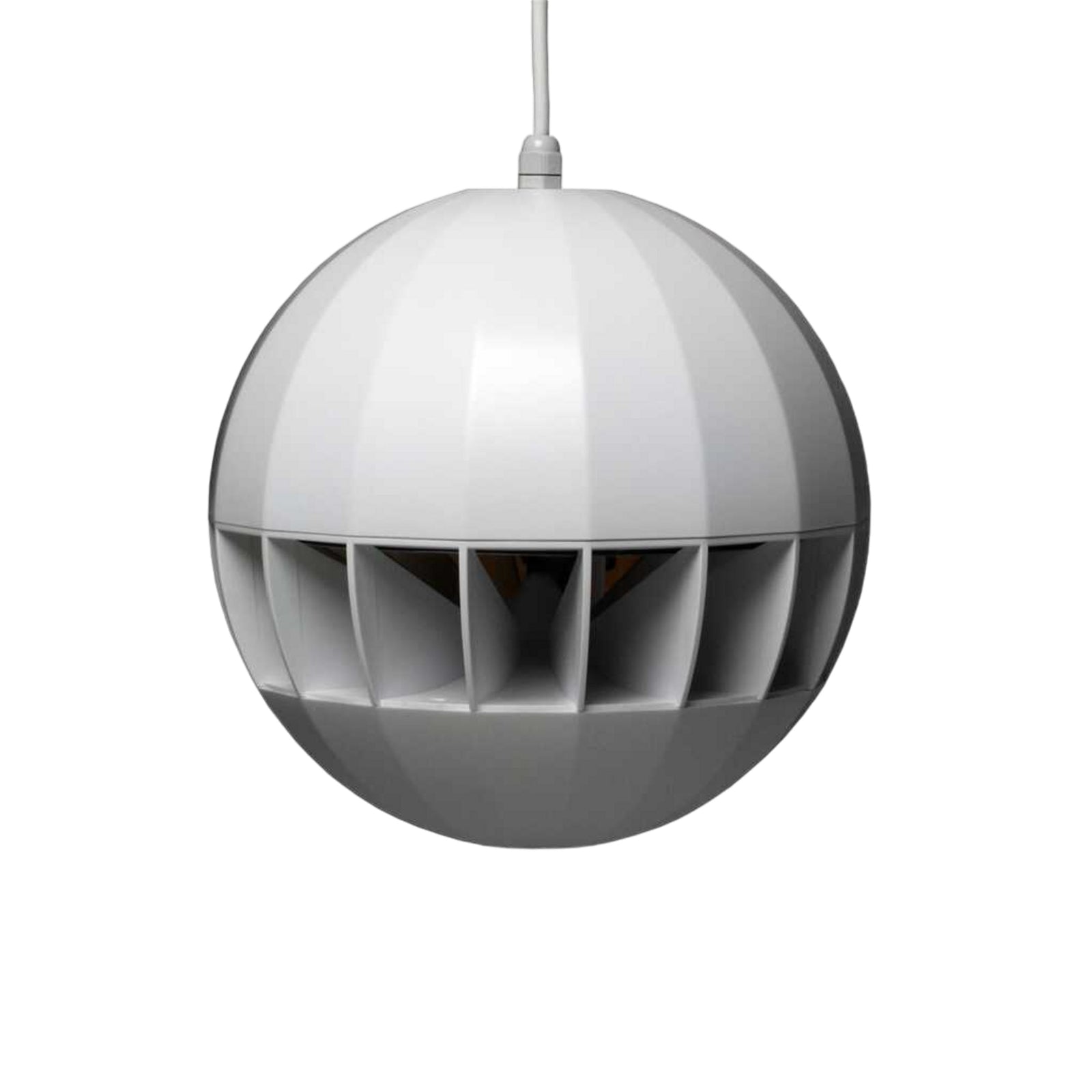 BIAMP SPH20 White Pendant Sphere Loudspeaker with 360-degree Dispersion Cone | 911.1488.900 Speaker BIAMP