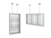 Multibrackets M Pro Series Enclosure 75" High Brightness Ceiling Large White Signage Display Enclosures Multibrackets